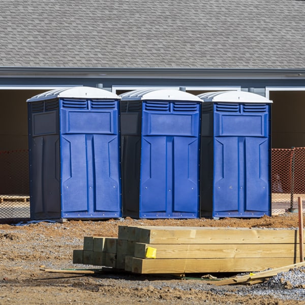 how can i report damages or issues with the portable toilets during my rental period in Wyoming MI